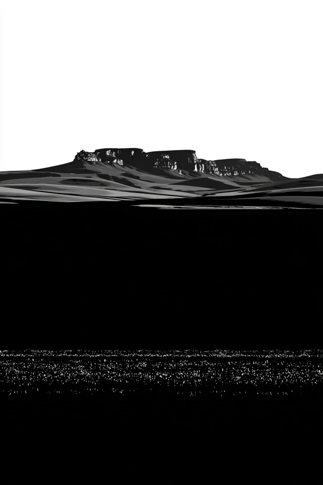 Noir Elegance: A Study in Monochrome - Image 2