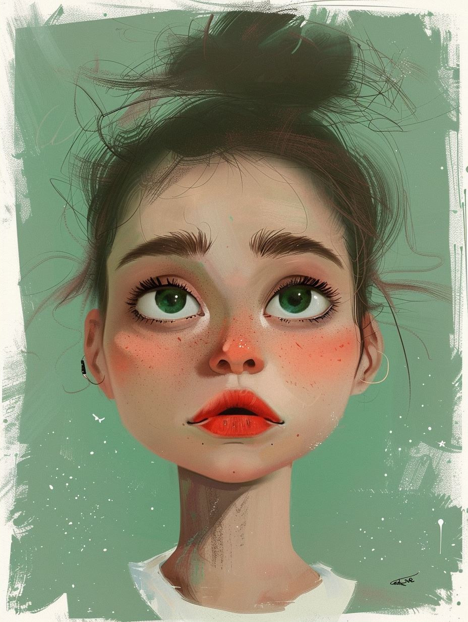 Ethereal Gazes in Digital Art - Image 2