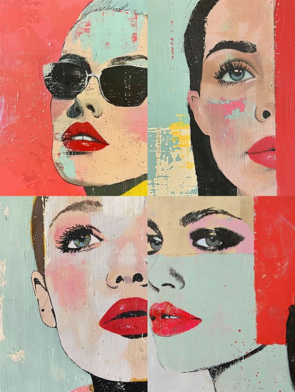 Fragmented Visions of Modern Femininity