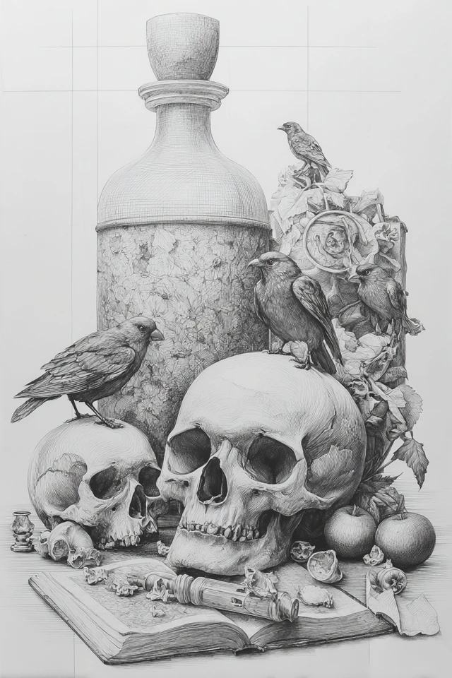 Ethereal Graphite Muse - Image 3