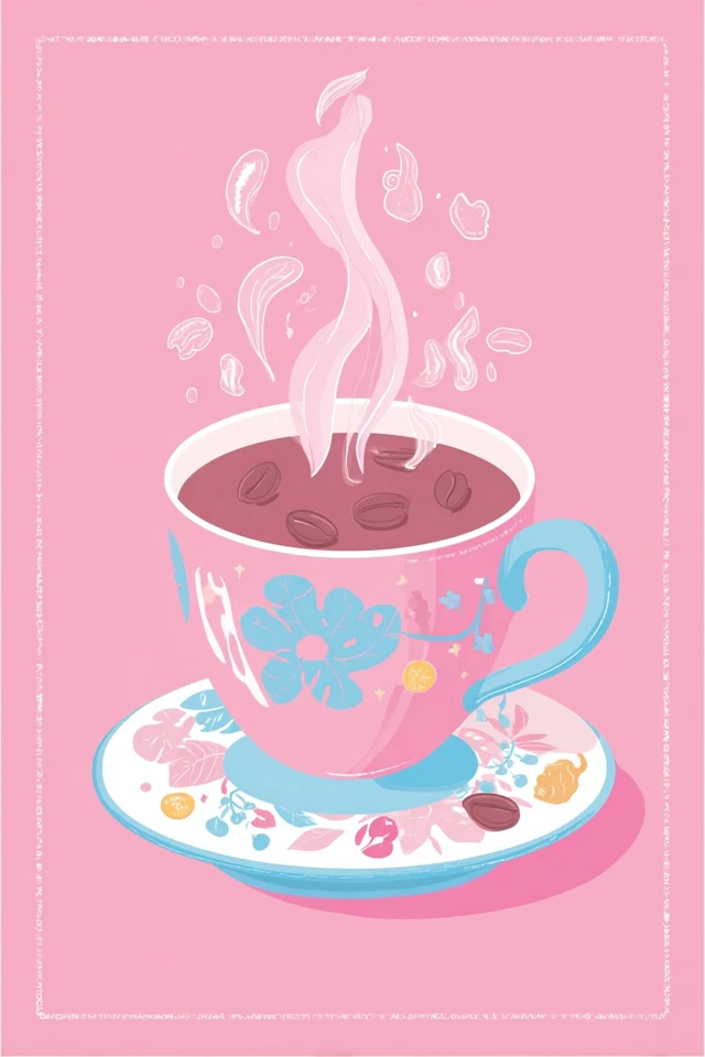 Pastel Dreams in Pink and Blue - Image 4