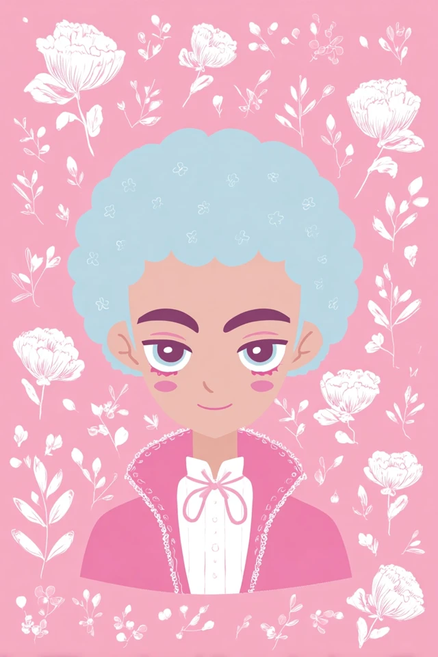 Pastel Dreams in Pink and Blue - Image 1