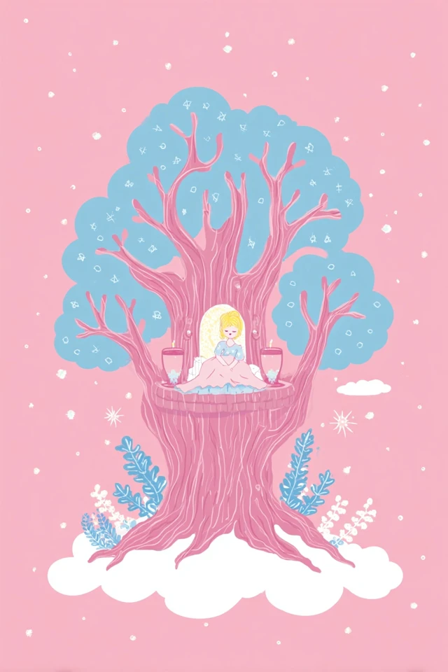 Pastel Dreams in Pink and Blue - Image 5