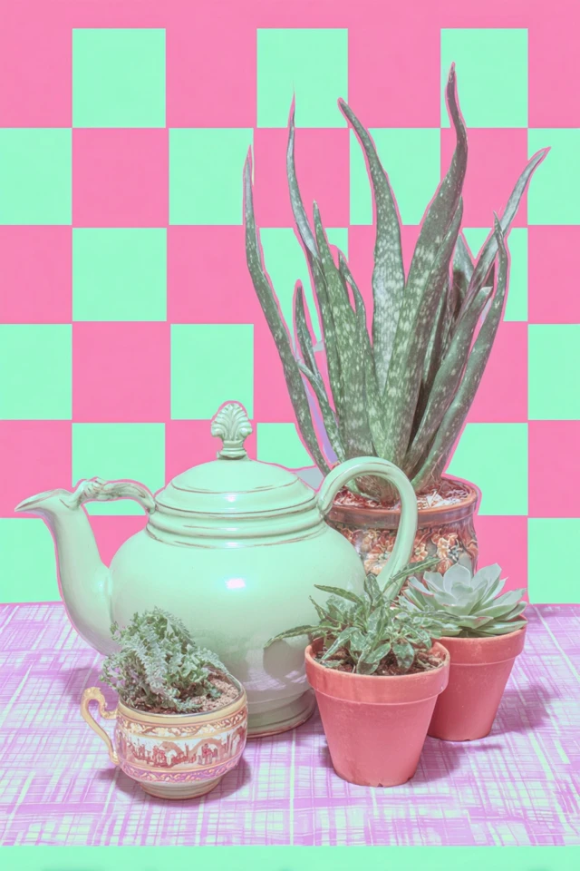Neon Pastel Pop Portrait - Image 3