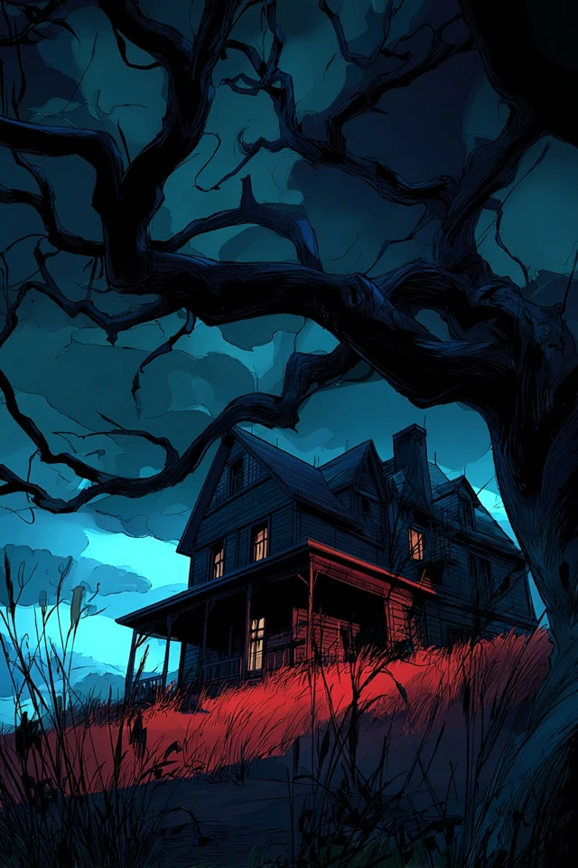 Crimson Shadows and Midnight Blues - Image 6