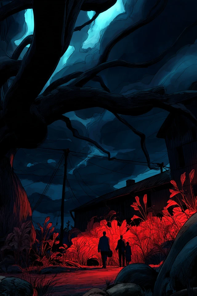 Crimson Shadows and Midnight Blues - Image 2