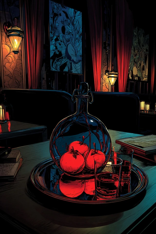 Crimson Shadows and Midnight Blues - Image 3