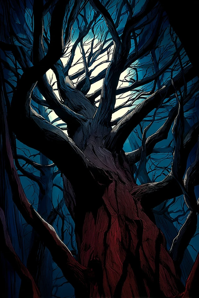 Crimson Shadows and Midnight Blues - Image 5