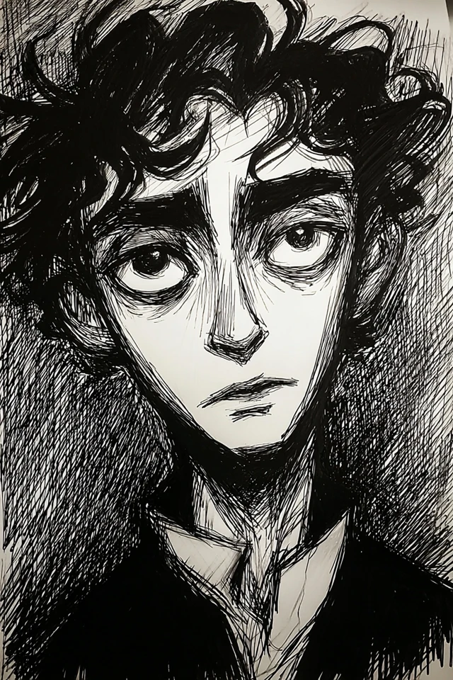 Ink and Shadow: A Gothic Sketchbook - Image 1
