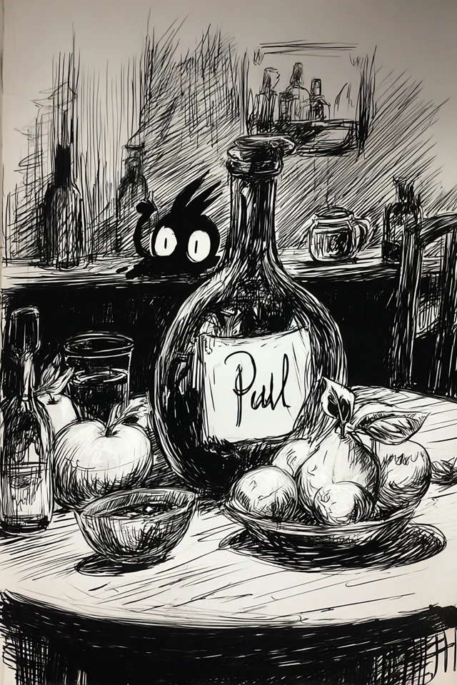 Ink and Shadow: A Gothic Sketchbook - Image 3