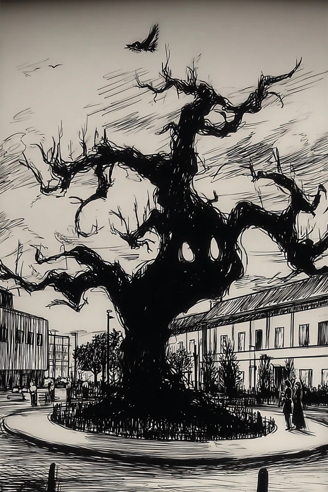 Ink and Shadow: A Gothic Sketchbook - Image 5
