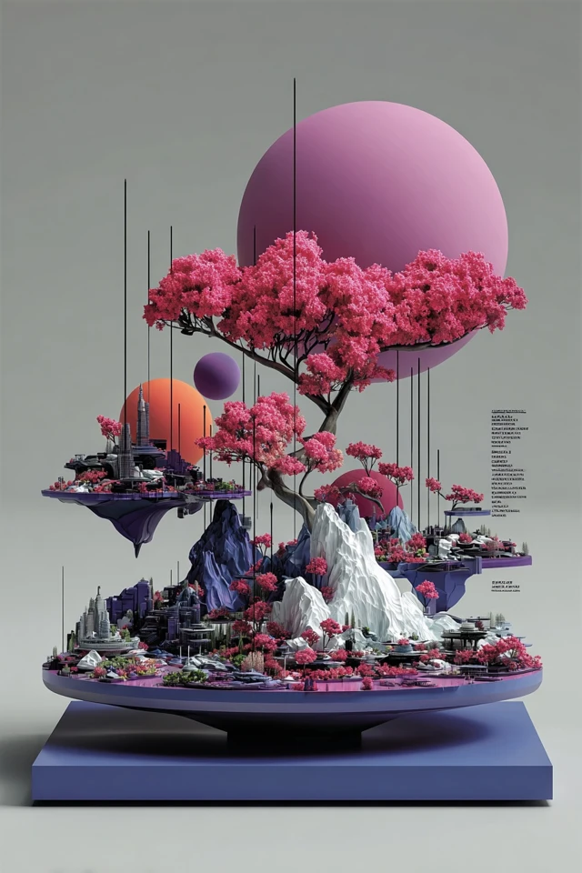 Neon Neural Bloom - Image 2