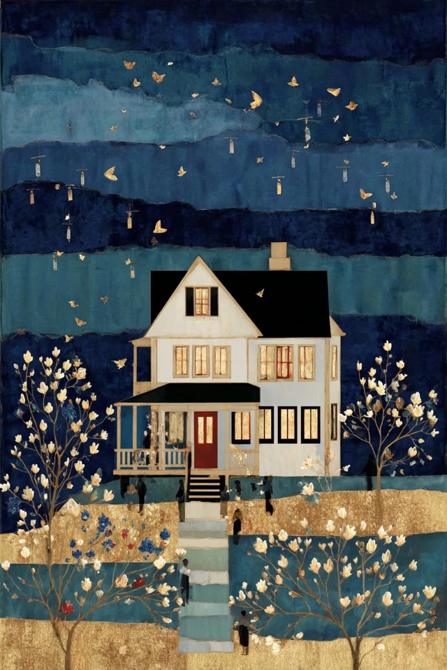 Midnight Gilded Elegance - Image 6