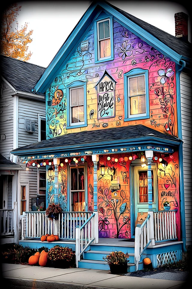 Vibrant Urban Whimsy - Image 6