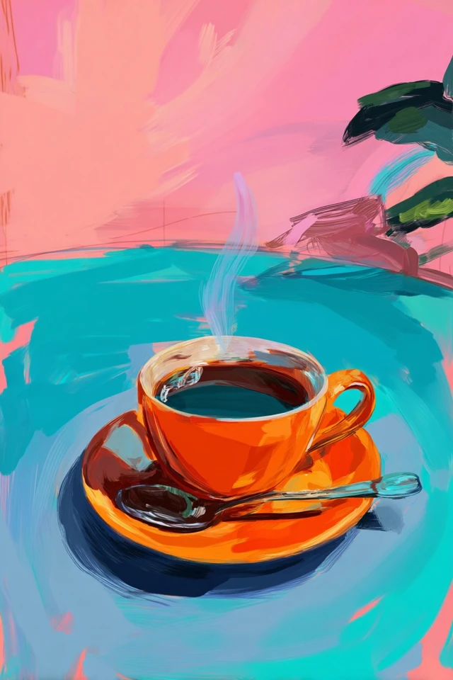 Vibrant Expressionist Gaze - Image 4