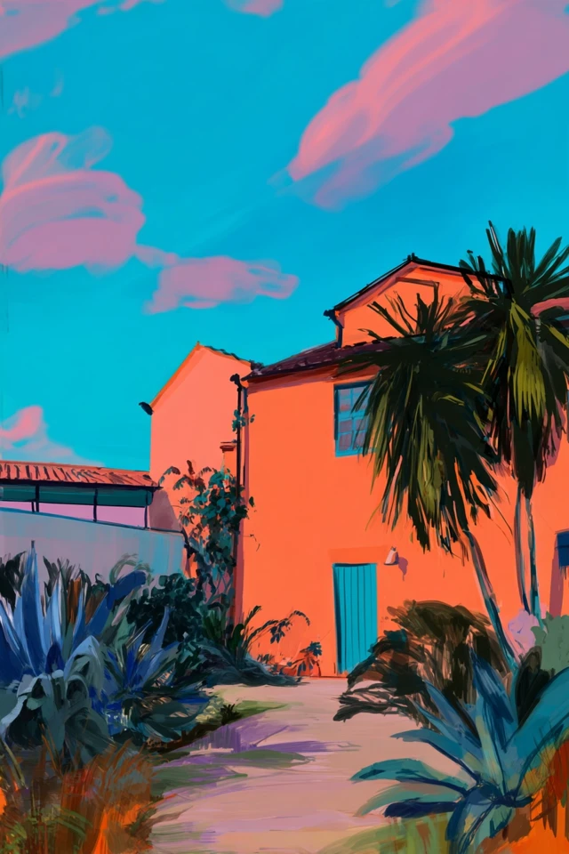 Vibrant Expressionist Gaze - Image 6