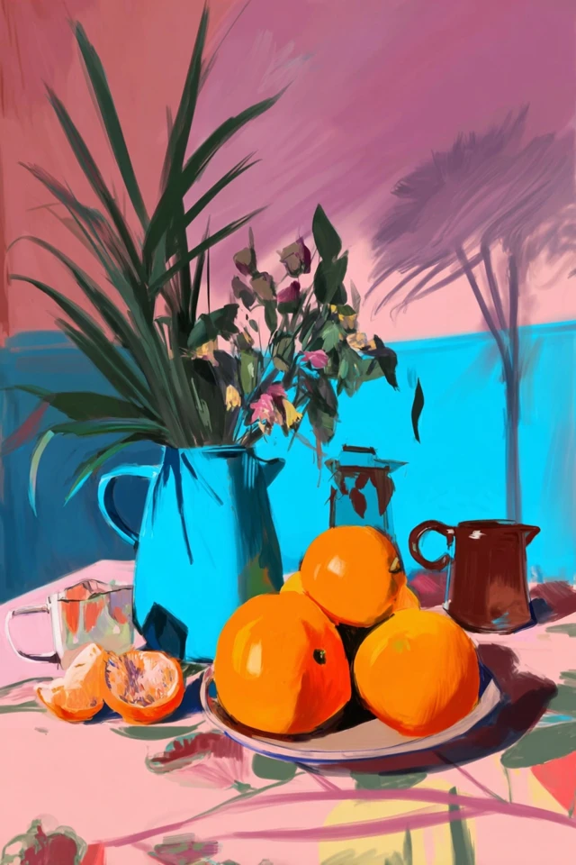 Vibrant Expressionist Gaze - Image 3