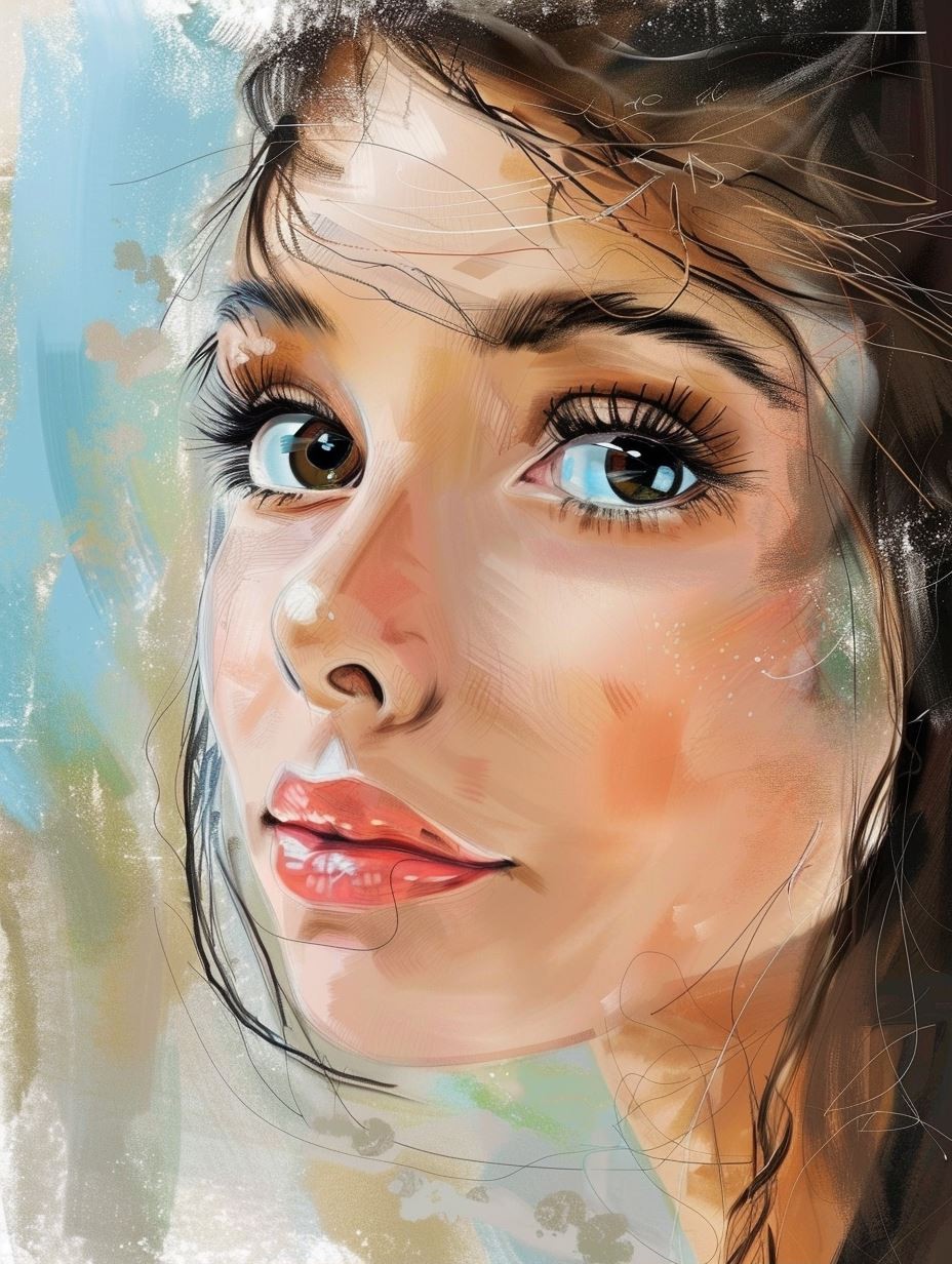 Ethereal Digital Sketch - Image 1