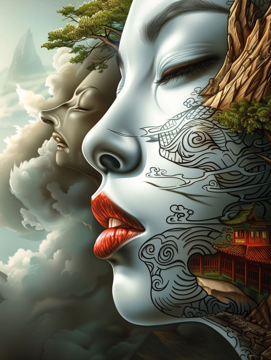 Ethereal Faces of Nature - Image 1