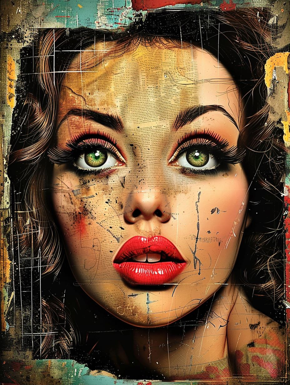 Grunge Portrait of Urban Decay - Image 1