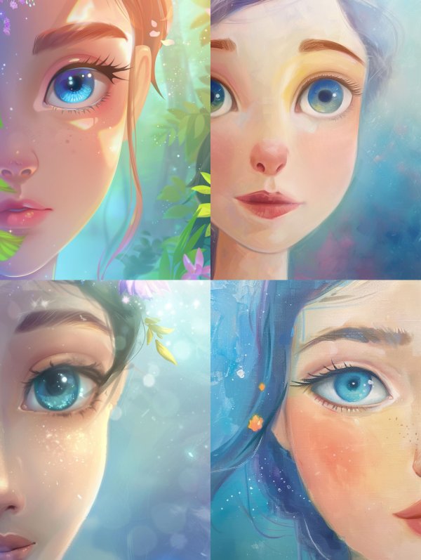 Ethereal Gaze of Dreamy Portraits