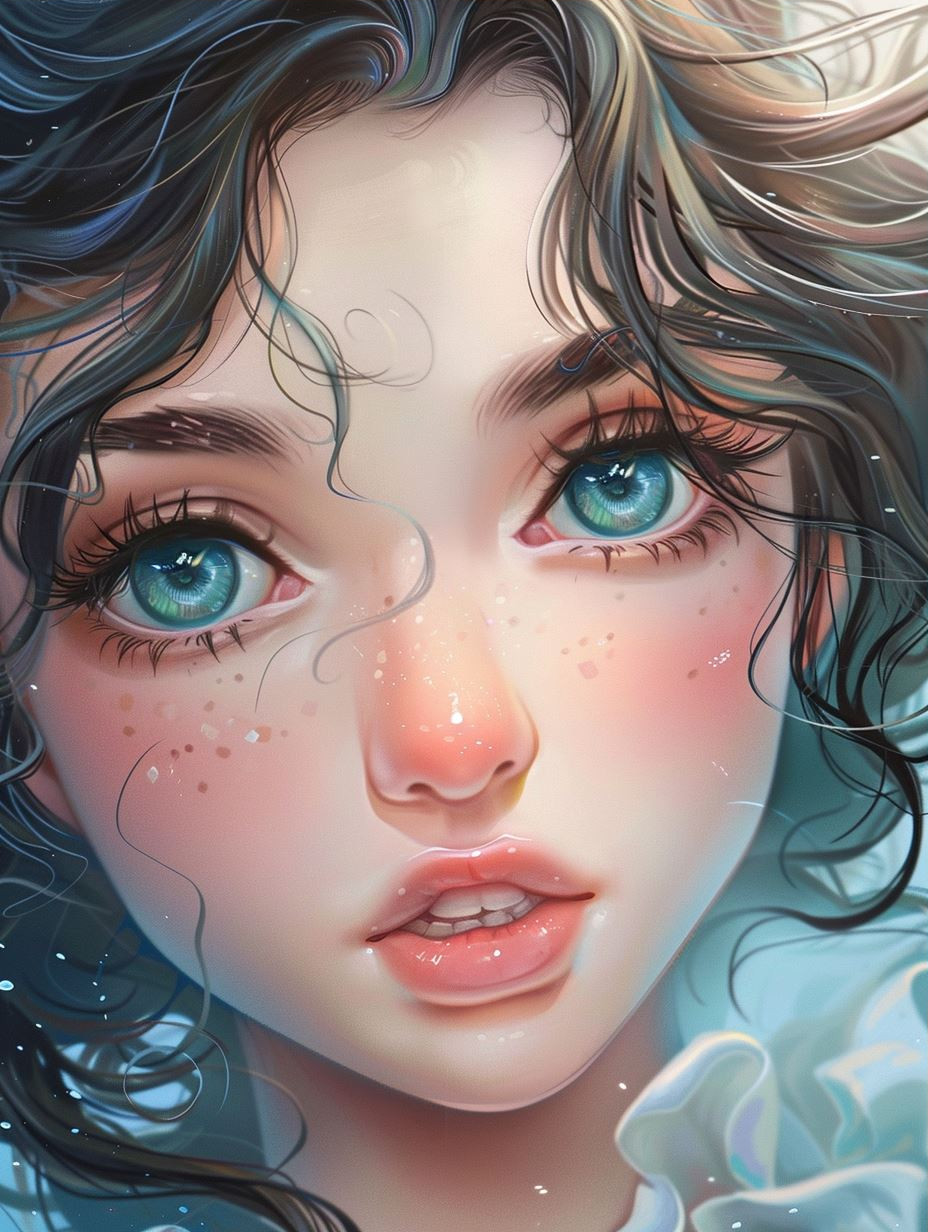 Ethereal Visions of a Dreamy Maiden - Image 3