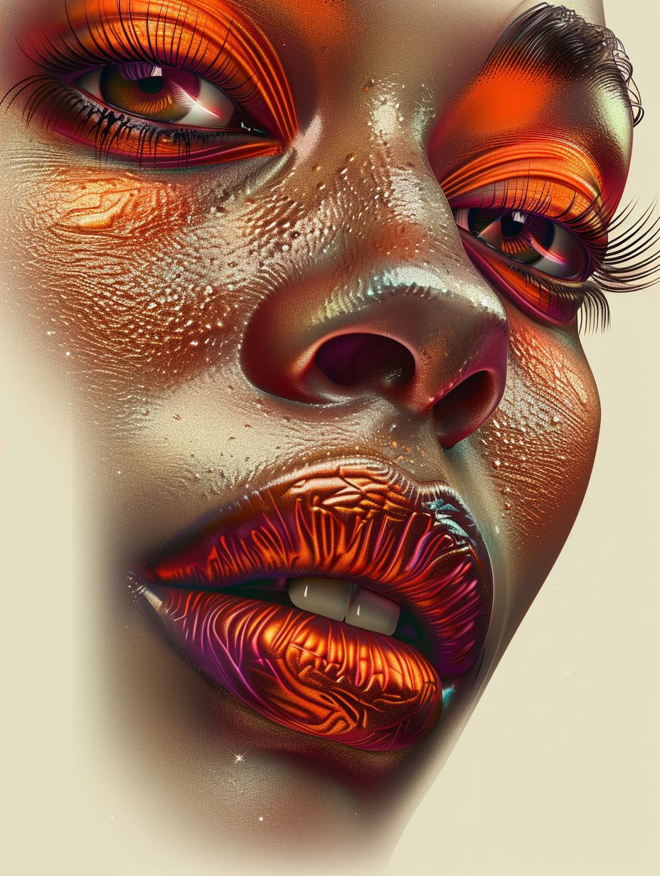 Golden Gilded Ethereal Beauty - Image 2