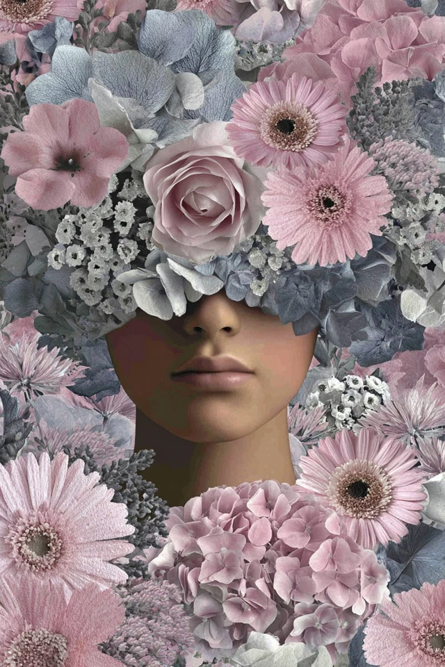 Floral Veil Dream - Image 1