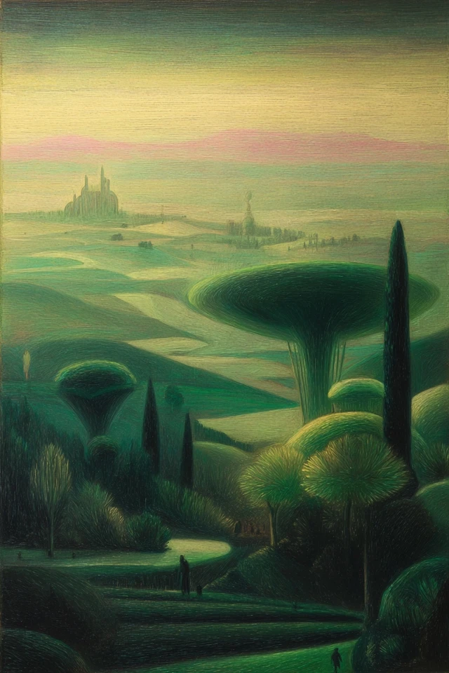 Emerald Ethereal Gaze - Image 2