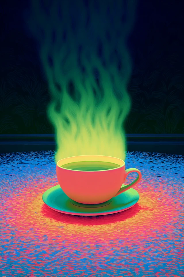 Neon Dreams Surrealist Collage - Image 4