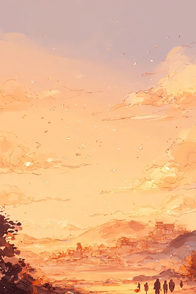 Golden Hour Serenity - Image 2