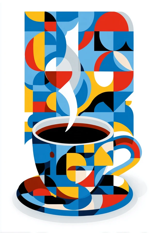 Geometric Abstractions in Primary Colors - Image 4