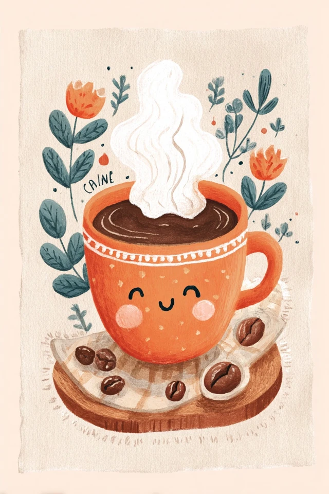 Whimsical Warmth Illustration Set - Image 4