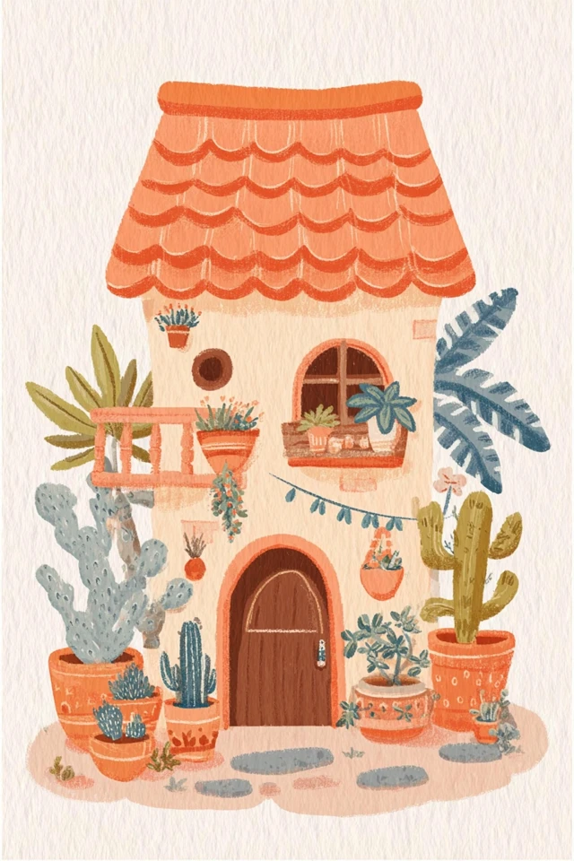 Whimsical Warmth Illustration Set - Image 6