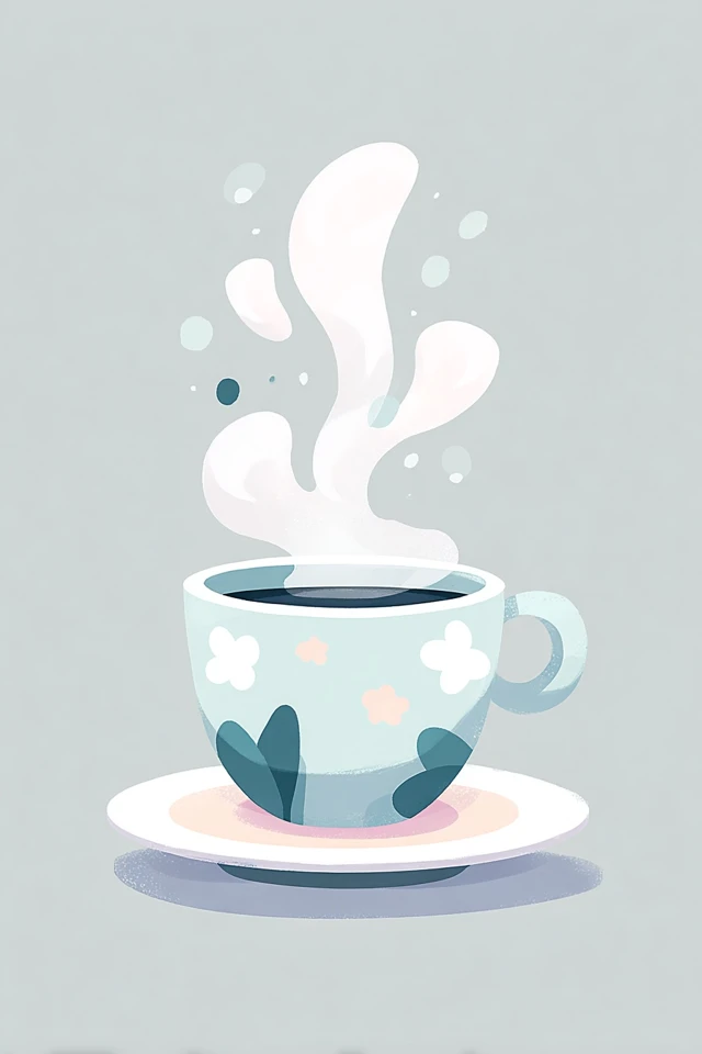 Serene Moments in Pastel Blue - Image 4
