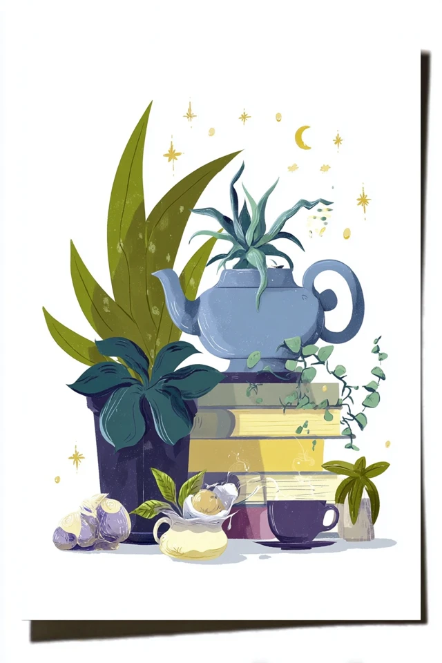 Mystic Flora Portrait - Image 3