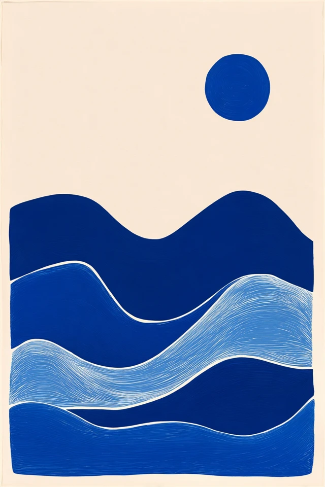 Azure Dreams in Four Panels - Image 2