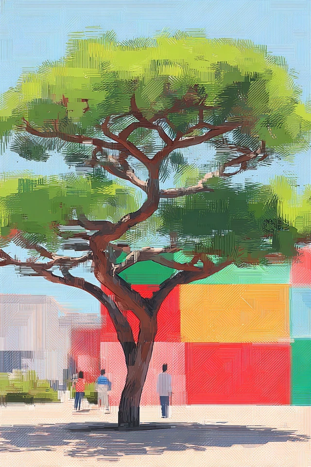 Vibrant Collage of Modern Life - Image 5