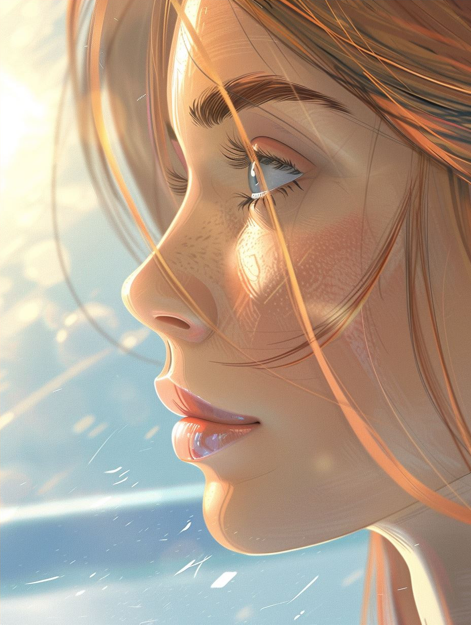 Ethereal Gaze: A Study of Light - Image 4