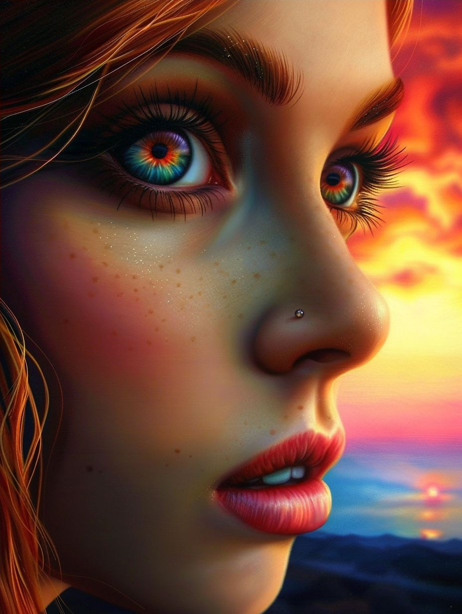 Ethereal Gaze of Twilight - Image 4