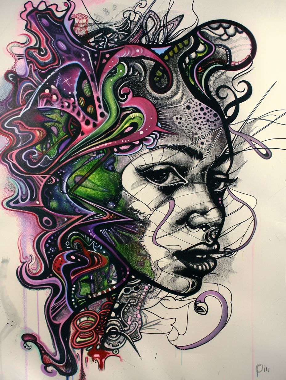 Psychedelic Neural Flow - Image 1