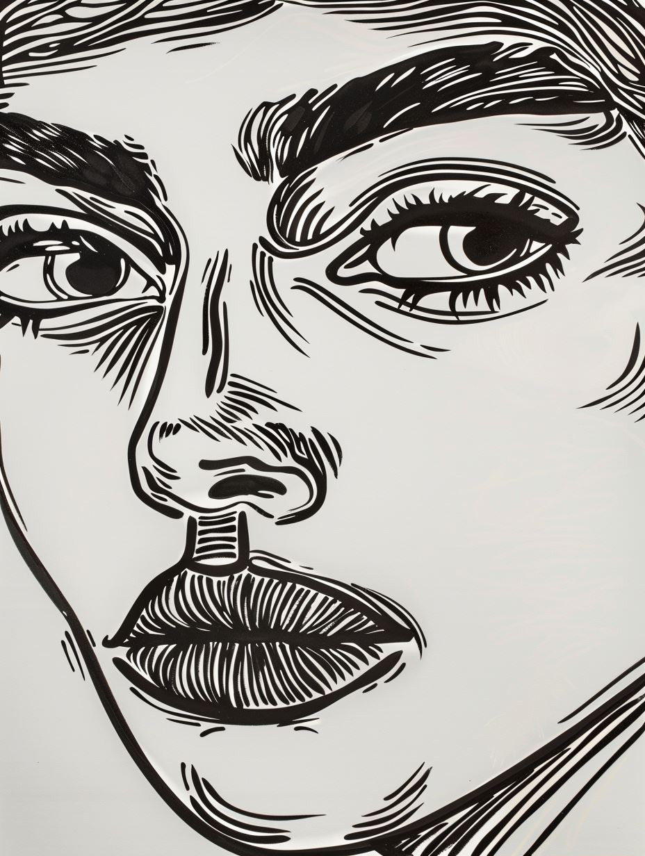 Bold Ink Portrait Studies - Image 2
