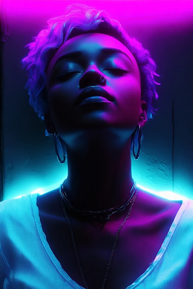 Neon Dreams: A Cyberpunk Visual Journey - Image 1
