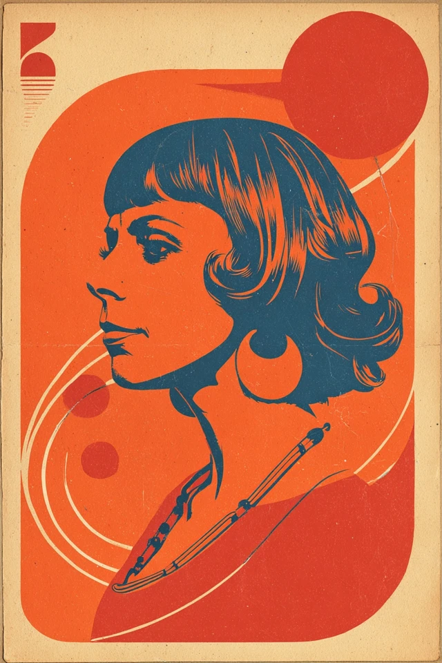 Retro Mid-Century Modern Art Prints - Image 1