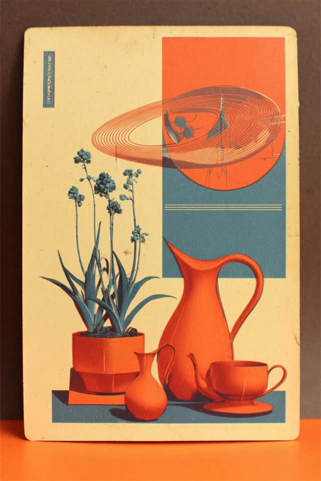Retro Mid-Century Modern Art Prints - Image 3