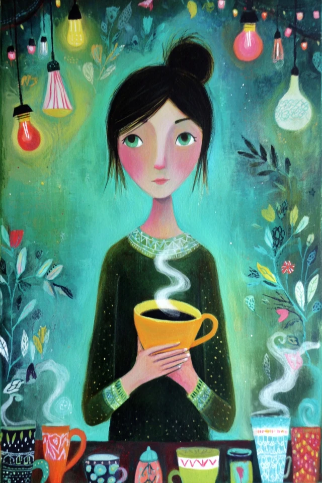 Whimsical Garden Dreams Art Collection - Image 4