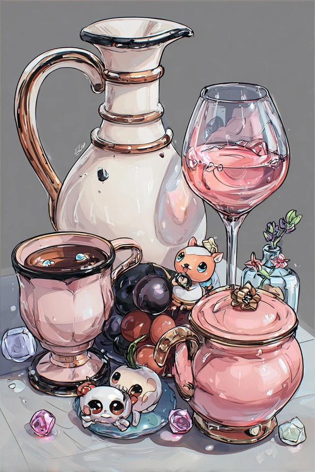 Whimsical Pastel Anime Art Collection - Image 3