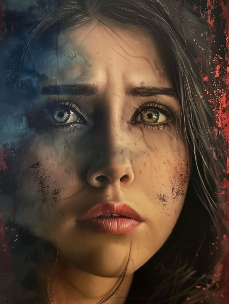 Haunting Gaze of Cinematic Sorrow - Image 1