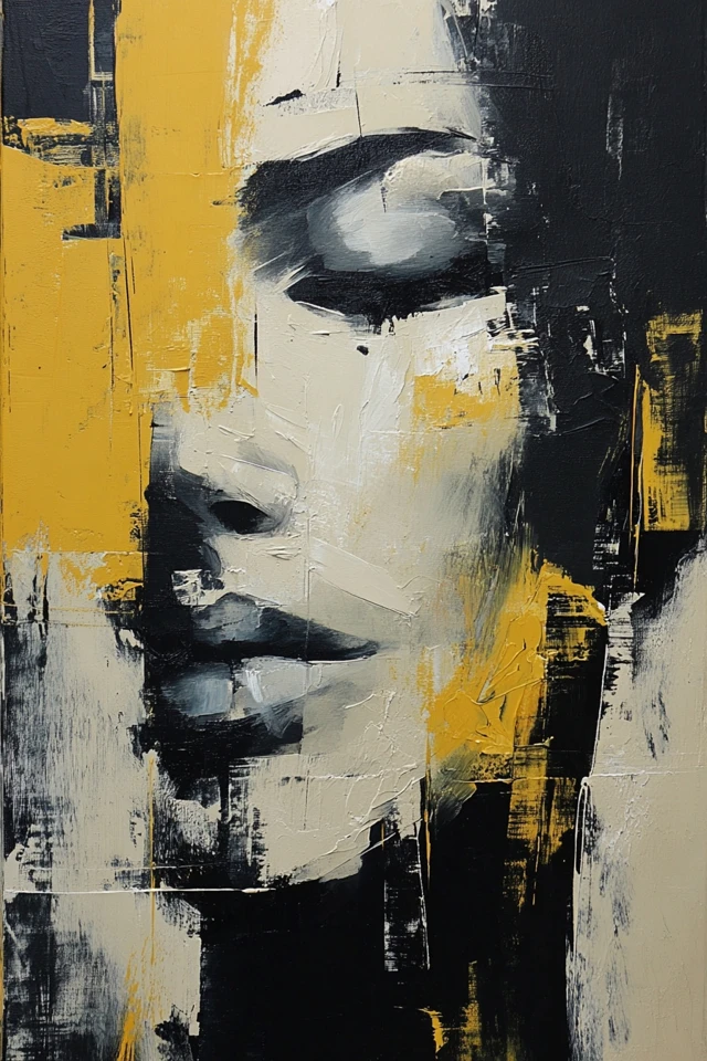 Golden Fragment Portrait - Image 1