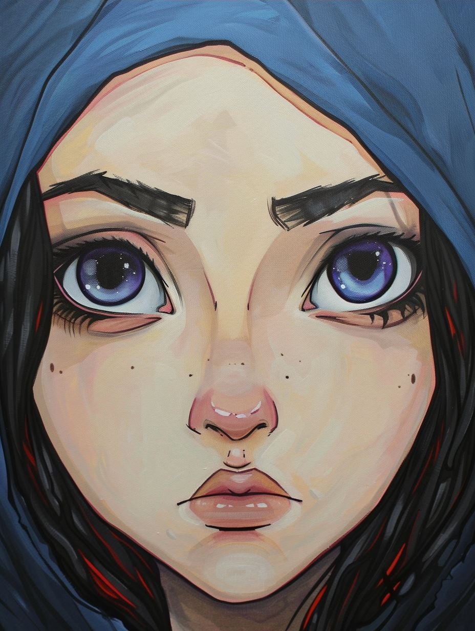 Ethereal Gaze Digital Portraits SREF - Image 3